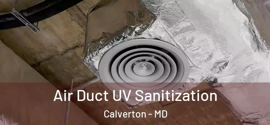  Air Duct UV Sanitization Calverton - MD