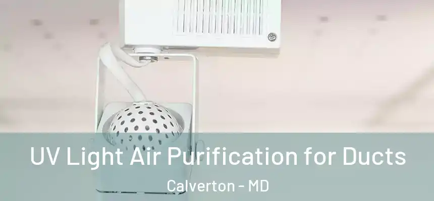  UV Light Air Purification for Ducts Calverton - MD